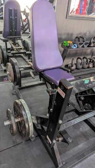 Hammer Strength Horizontal Calf Press