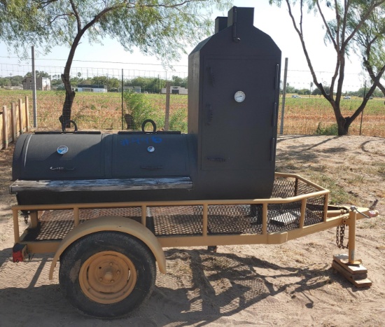 BBQ Pit Trailer