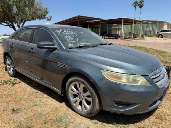 2010 Ford Taurus Passenger Car, VIN # 1FAHP2EW7AG138463