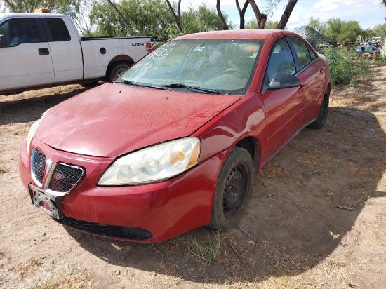 2007 Pontiac G6 Passenger Car, VIN # 1G2ZF58BX74191295