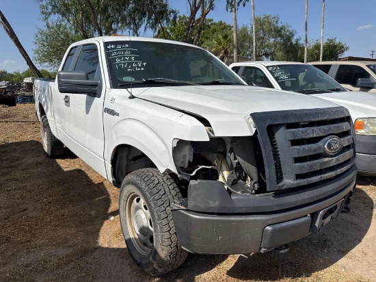 2012 Ford F-150 Pickup Truck, VIN # 1FTFX1EF4CFB16148