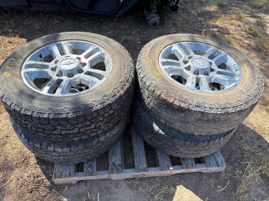 LT 275/65 R20 Tires with Rims