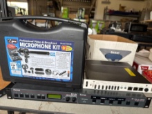 Microphone Kit, Signature Book and Electronics
