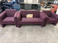 3-Piece Fabric Sofas