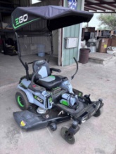 Ego 52"z6 Battery Powered Zero Turn Mower