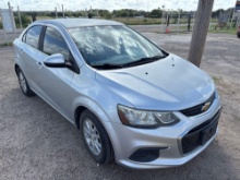 2017 Chevrolet Sonic Passenger Car, VIN # 1G1JD5SG9H4134471