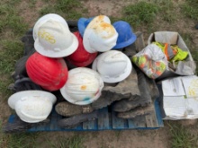 Water Boots, Hard Hats and Safety Vests