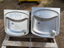 (2) Wall-Mounted Water Fountains