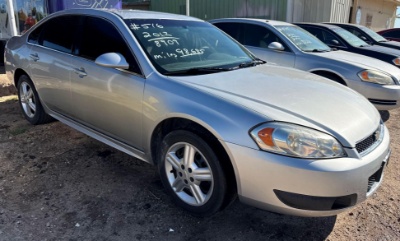2012 Chevrolet Impala Passenger Car, VIN # 2G1WD5E39C1318909