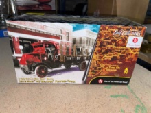 1918 Mack AC Bulldog Flatbed Truck Replica Coin Bank