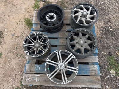 (4) Rims - 4 Lug