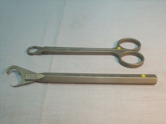 Linvatec Cortical Punch Circular Rasp Set 61.2001 & 61.1002 SIZE SMALL !