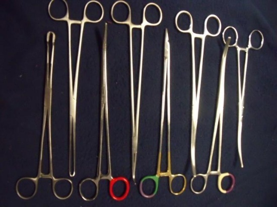 Lot of 8 Misc forceps