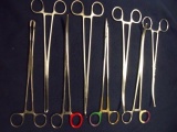 Lot of 8 Misc forceps