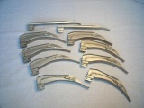 Lot Of 10 Novamed (8-MAC 4) (2-MIL 3) Laryngoscope Blades Stainless ! Lot 1