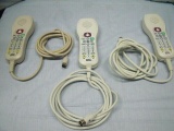 Lot Of 3 Anacom Medtek Hospital TV Remote Control Nurce Call A1501-087.1D !
