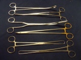 Lot of 8 misc forceps