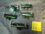 Lot of 5 oxygen regulators Victor, Access Point Reliant Untested Lot 22,