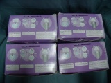 Lot of 4 boxes of Carebag Commode Liners 80 liners total'