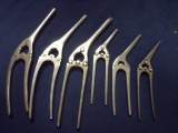 Lot of 6 Sklar and Lawton Clamping forceps