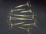 Lot of 8 misc forceps
