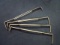 Lot of 4 V Mueller Retractors