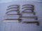 Lot Of 11 Novamed 5-MAC 4,4-MIL 3,1-Wiss 4,1-MAC 3 Laryngoscope Blades! Lot 3
