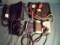 Misc. Lot of 5 Blood Pressure Cuffs Adult, Child, Thigh For Parts!