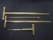Lot of 4 Misc Unbranded T Handle surgical instuments