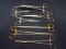 Lot of 7 Aesculap Forceps and Scissors