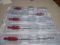 Lot of 5 Formula XL Long Hip Pear Bur 4mm 8 flute