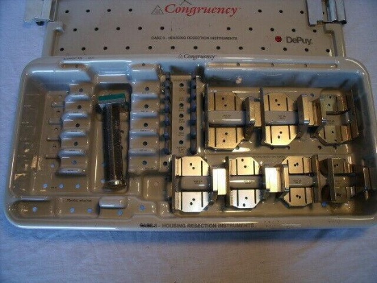 DePuy Housing Resection Instruments Blocks !