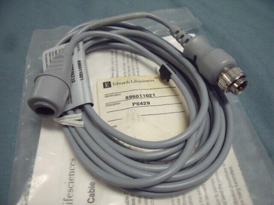 Edwards Lifsciences TruWave Reusable Cable PX1800 896011021 !