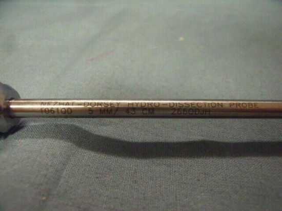 17.5" Nezhat-Dorsey Hydro-Dissection Probe 1061QD 5MM/43CM !