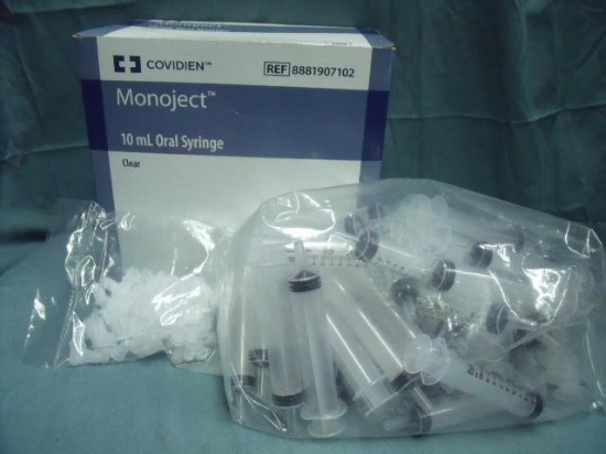 Box of 49 10ml Oral Syringe 1907102