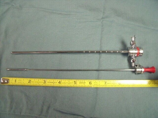 ACMI G117 17FR Cystoscope-Urethroscope Sheath & Obturator !