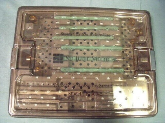 St. Jude Tray TF2000-2 Trifecta Sizer Surgical Set !