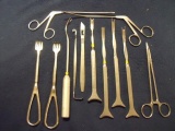 Lot of 12 Various Arthrotomy Instuments