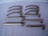 Lot Of 11 Novamed 5-MAC 4,4-MIL 3,1-Wiss 4,1-MAC 3 Laryngoscope Blades! Lot 3
