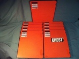 Lot of 9 AGFA Curix Opthos H Cassette 35