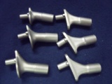 Lot of 6 Broach Heads They are Plus #1, #2, #3. & regular 2X, 3X, 4X