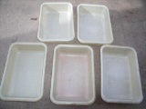 LOT OF 5 CAMBRO Tubs 3-73 19