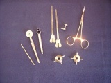lot of 9 Misc Surgical Instruments