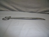 TWO SKLAR SW Surgical Scissors, Curved & Straight 9? Stainless Steel !