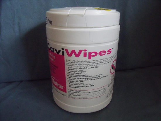 CAVIWIPES DISINFECTING TOWELETTES EXPIRED