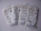 RHINO ROCKET 11S-S0800-08AS BAG OF 4 SLIMLINE POST OP PACKING, LARGE!