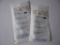 RHINO ROCKET 11S-S0300-08AS BAG OF 2 SLIMLINE POST OP PACKING, SMALL!