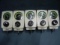 LOT OF 5 UNTESTED THORACIC SUCTION REGULATORS