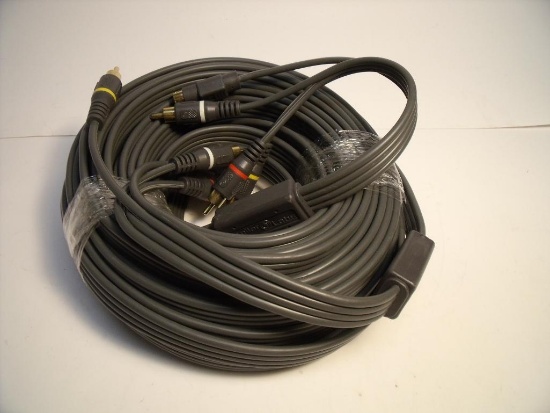 STELLAR LABS SLV SERIES AUDIO/VIDEO INTERCONNECT CABLE!