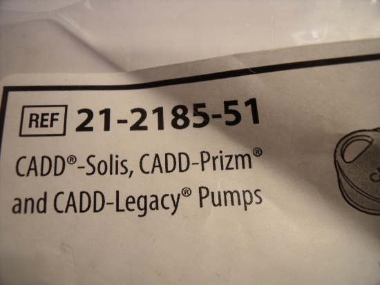 SMITHS MEDICAL 21-2185-51 CADD-SOLIS PUMP KEY!